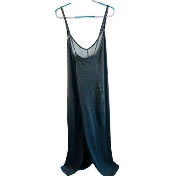 Fabletics Gray Lux Terry Wide Leg Jumpsuit Size 3X NWT - Picture 2 of 4